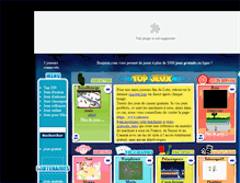 Tablet Screenshot of games.boojeux.com